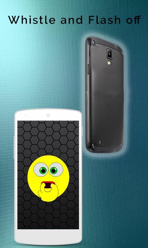 Whistle to Flash Torch Light