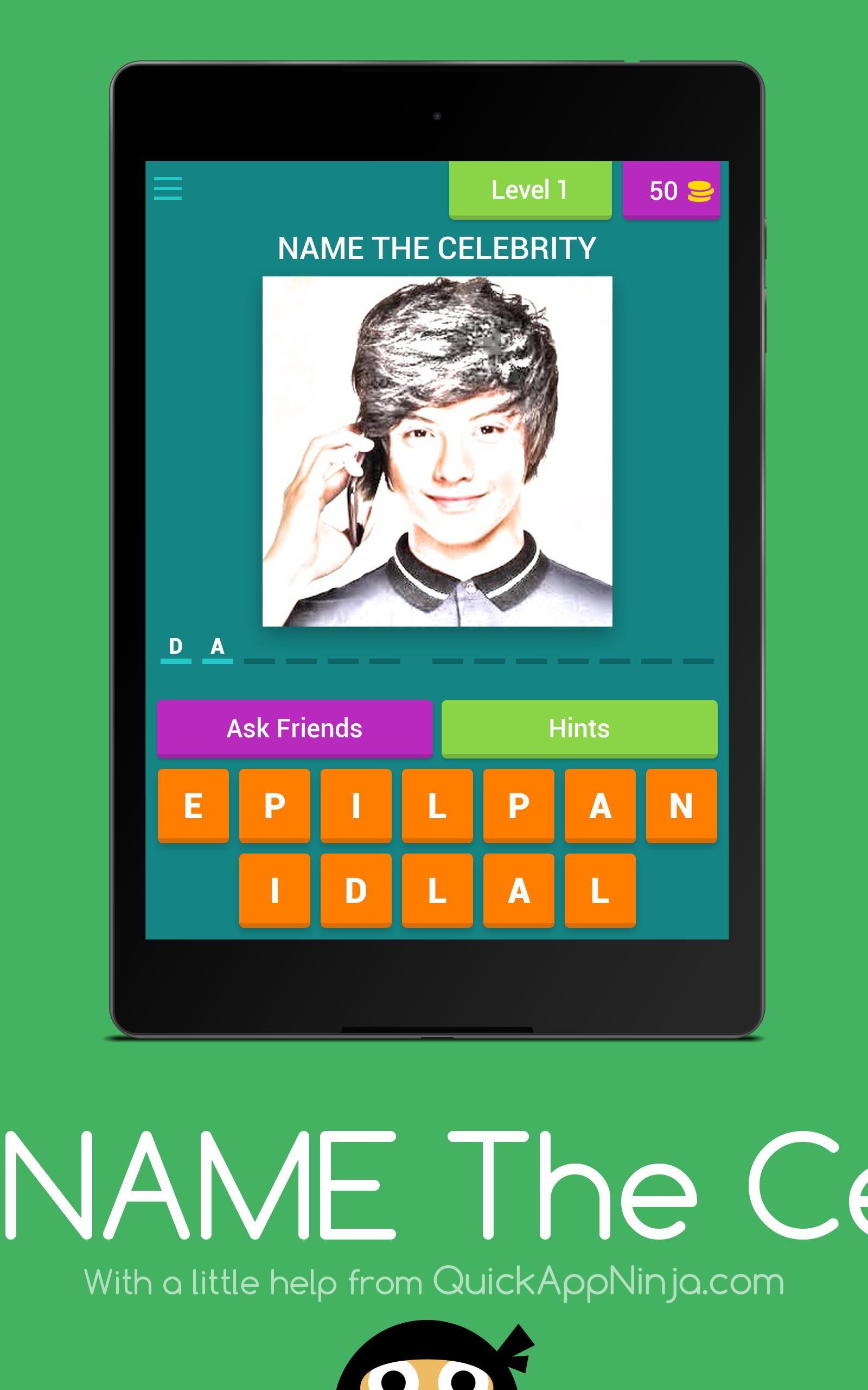 Name The Pinoy Celebrity