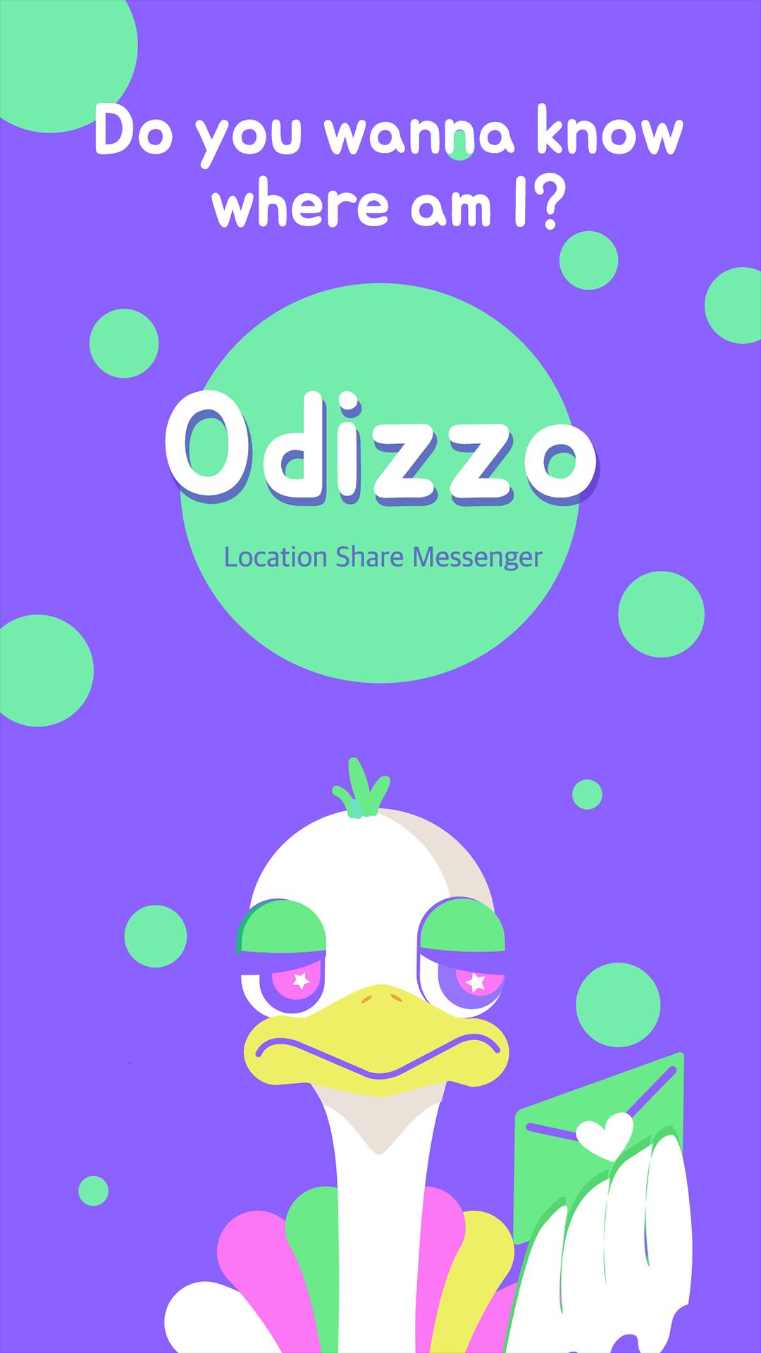 Odizzo : Location share chat