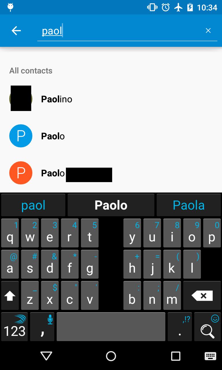 Contact Widget for Telegram