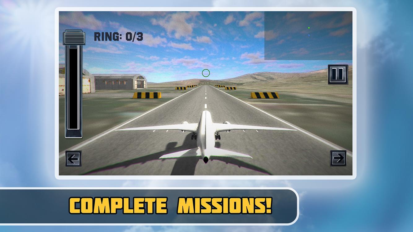 Airplane Flight: Pilot Sim 3D