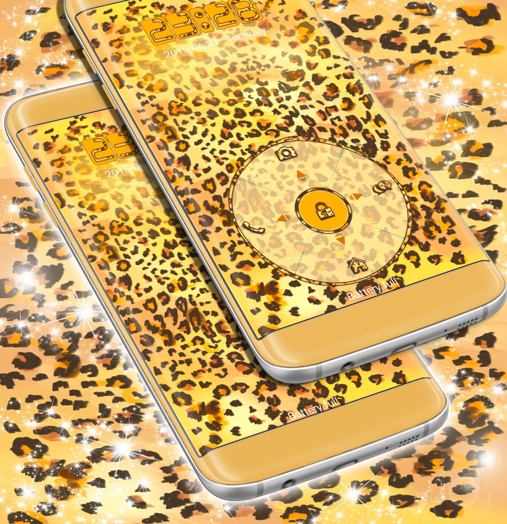 Locker Leopard Print Theme