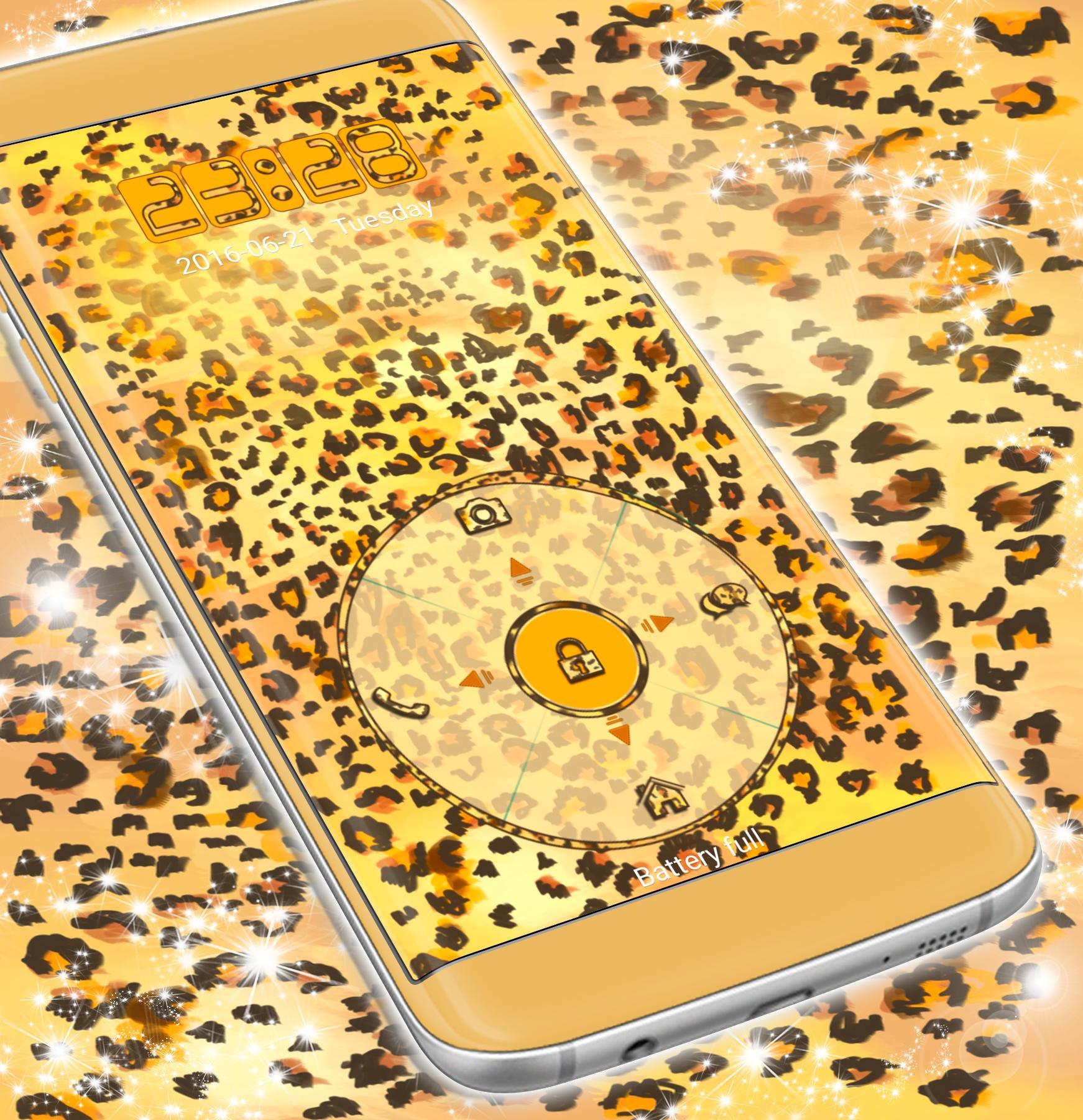 Locker Leopard Print Theme