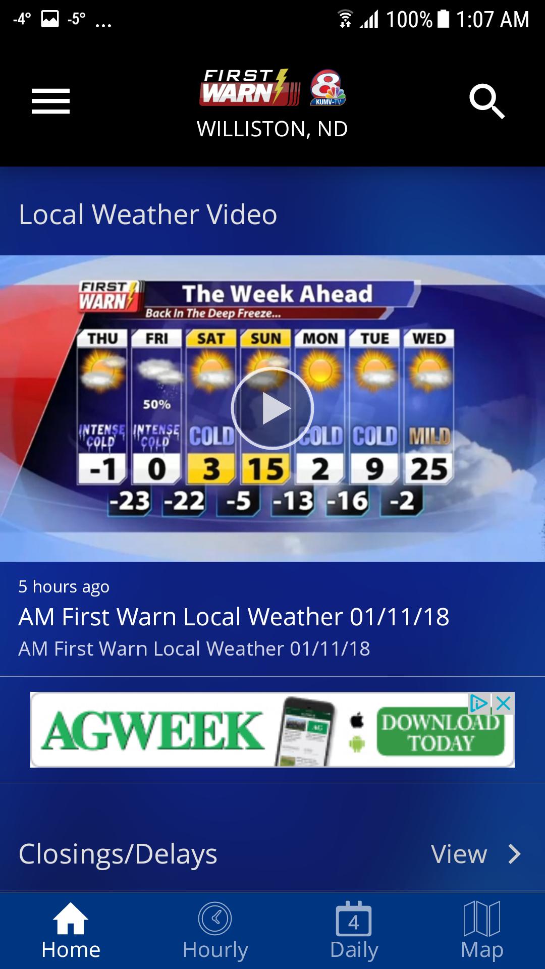 KUMV-TV First Warn Weather