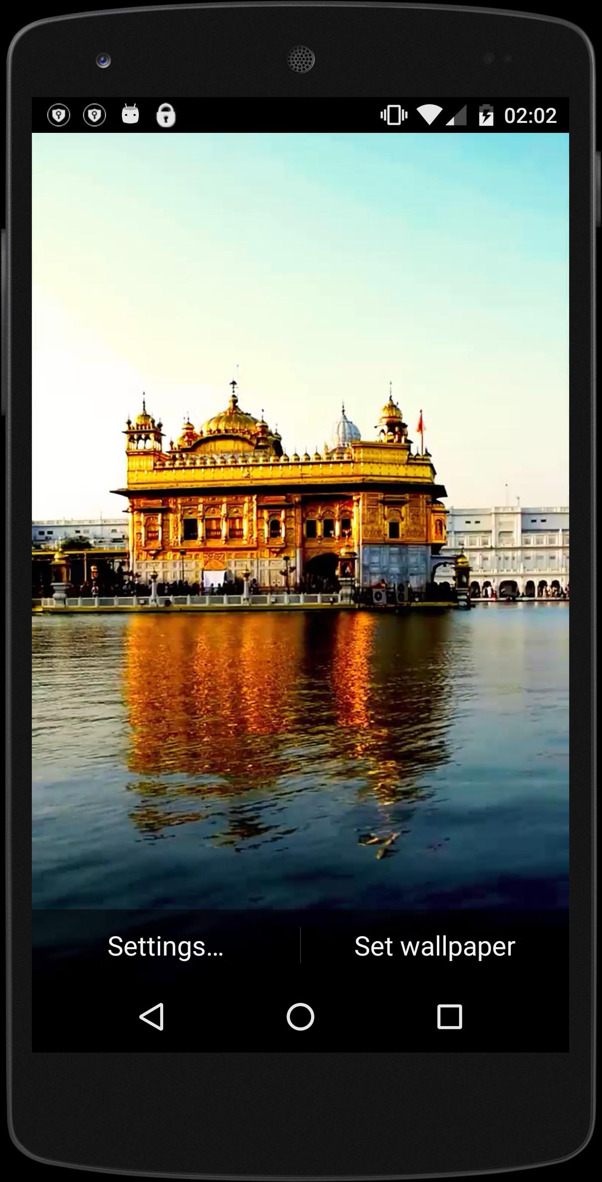 Golden Temple Live Wallpaper