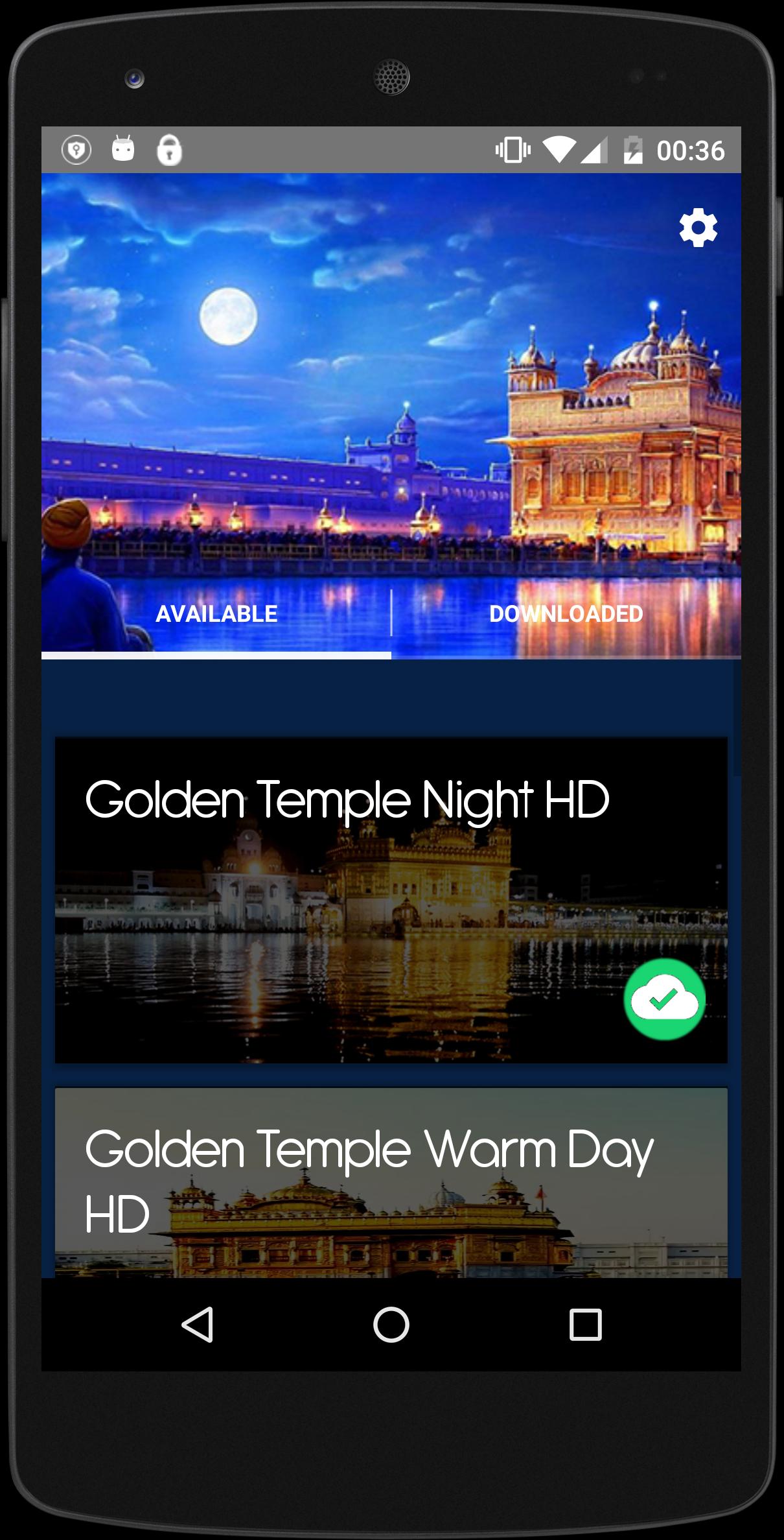 Golden Temple Live Wallpaper