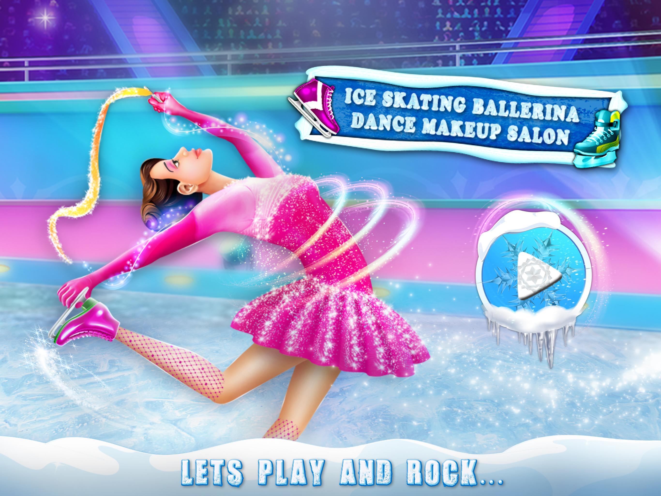 Ice Skating Ballerina Dance Makeup Salon