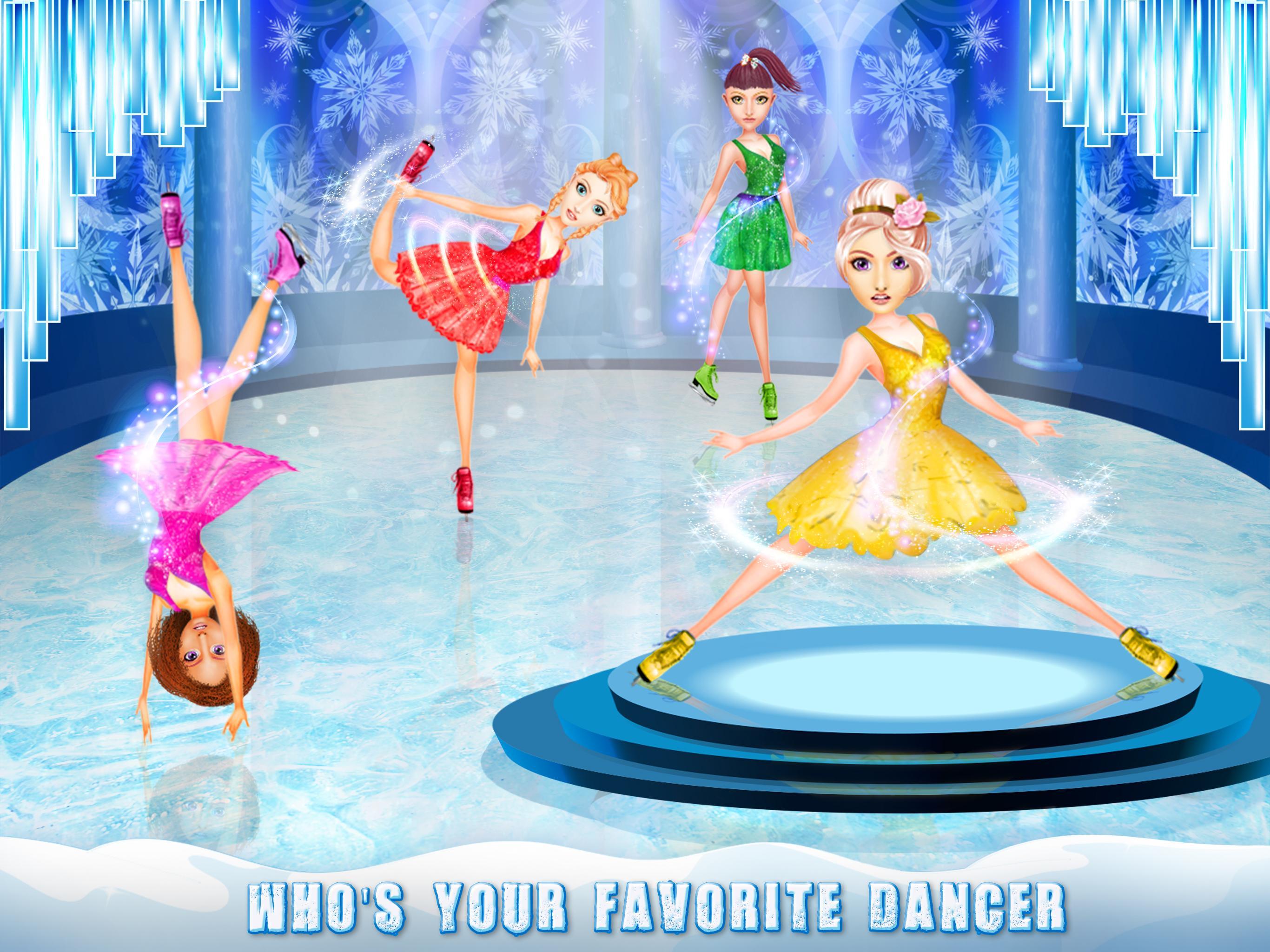 Ice Skating Ballerina Dance Makeup Salon