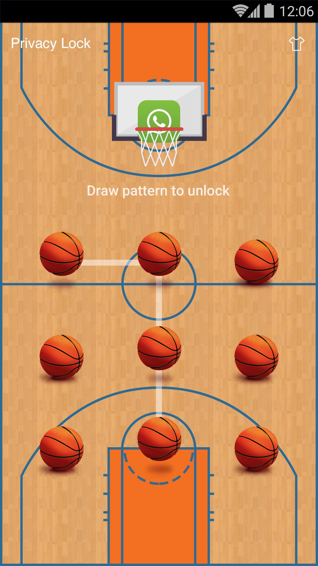 AppLock Theme - Basketball