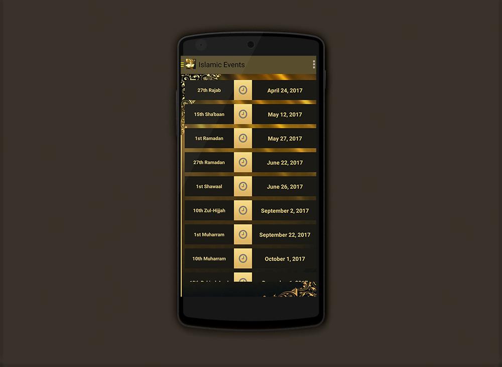 Prayer times Salaat First 2017