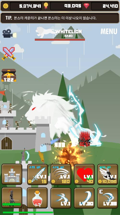Hero Castle Defense : Simple Idle RPG