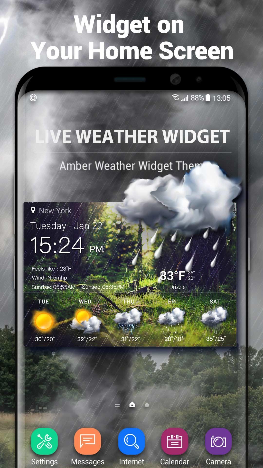 weather forecast and weather alert app