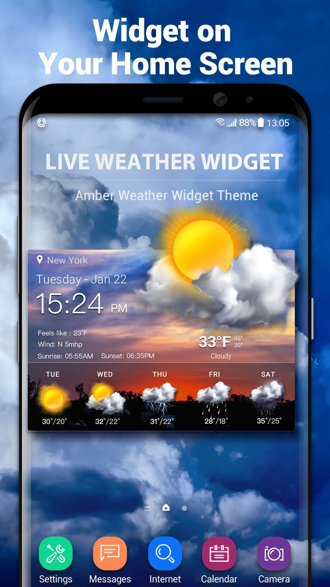 weather forecast and weather alert app
