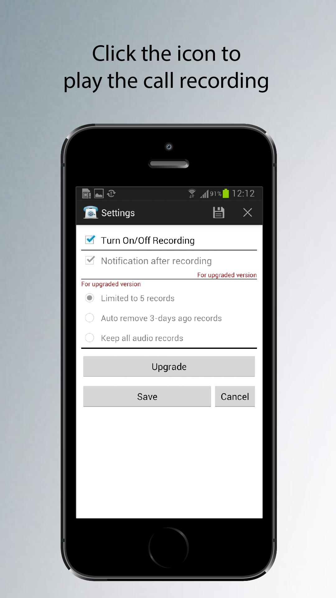 Auto Phone Call Recorder