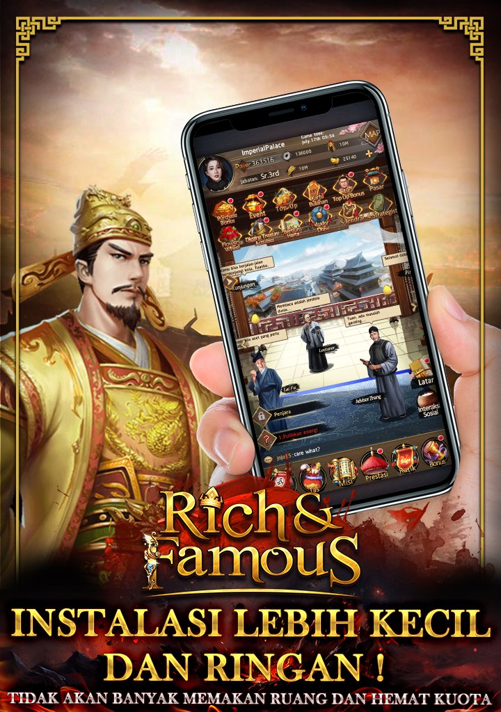 Kaisar Langit - Rich and Famous