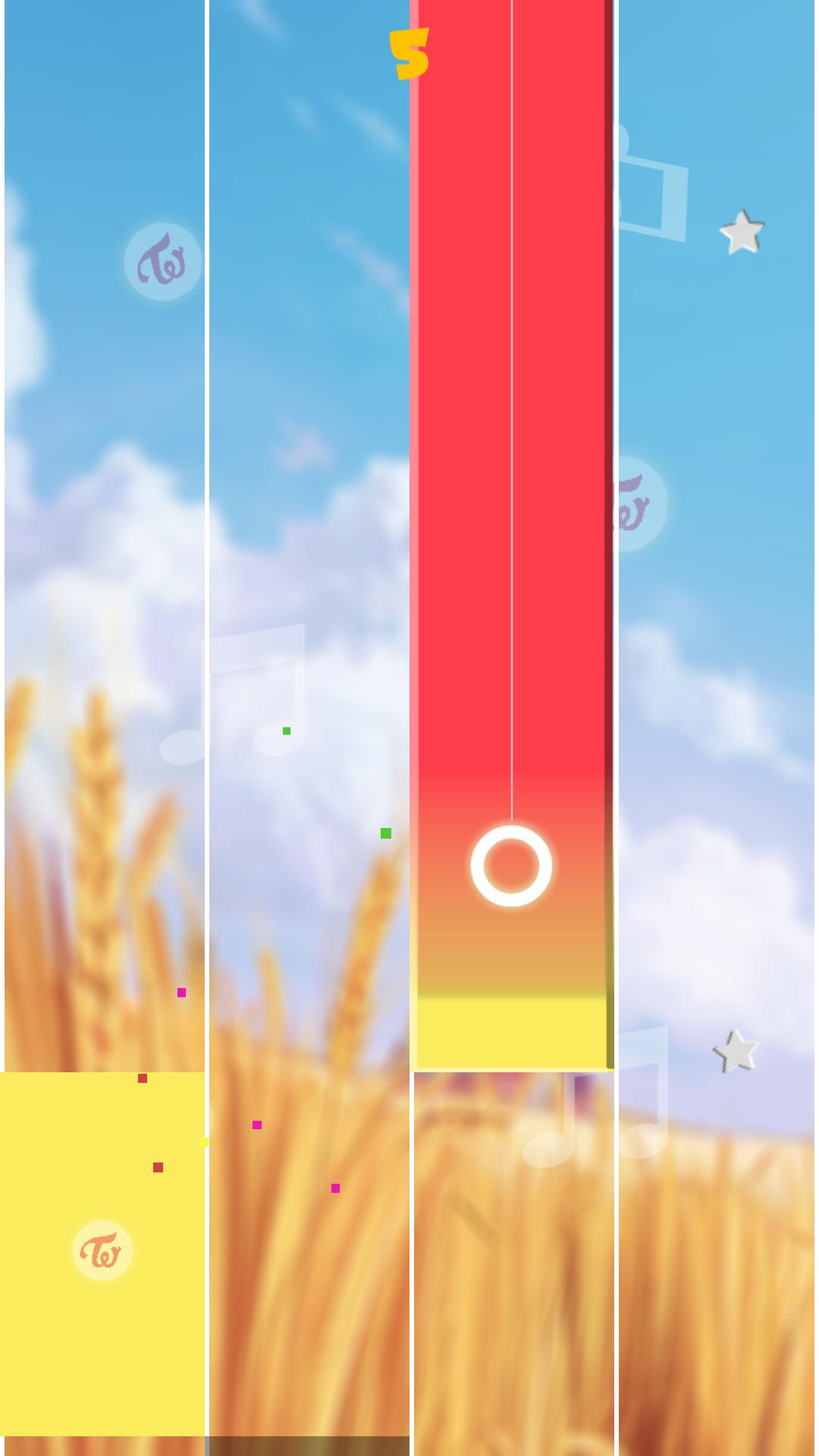 Cute Kpop Twice Piano Tiles Game