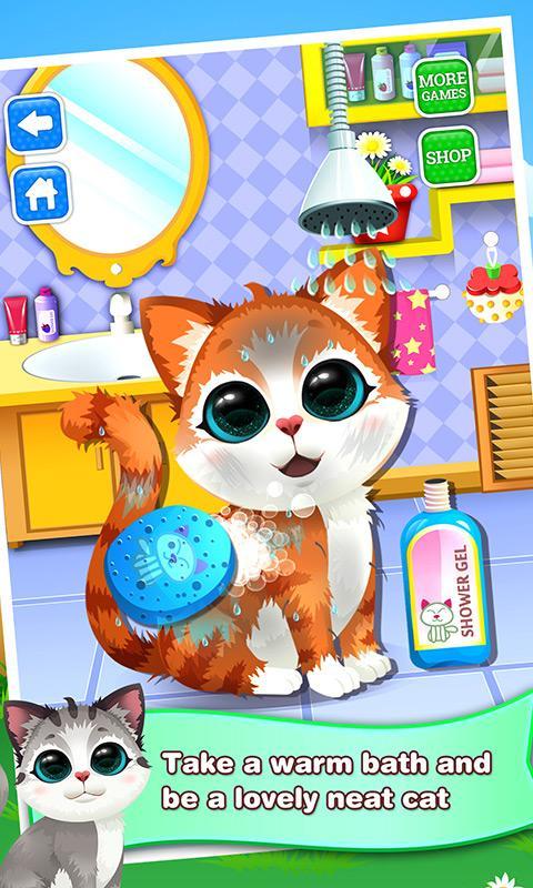 Kitty Spa: Bubble Wash Salon