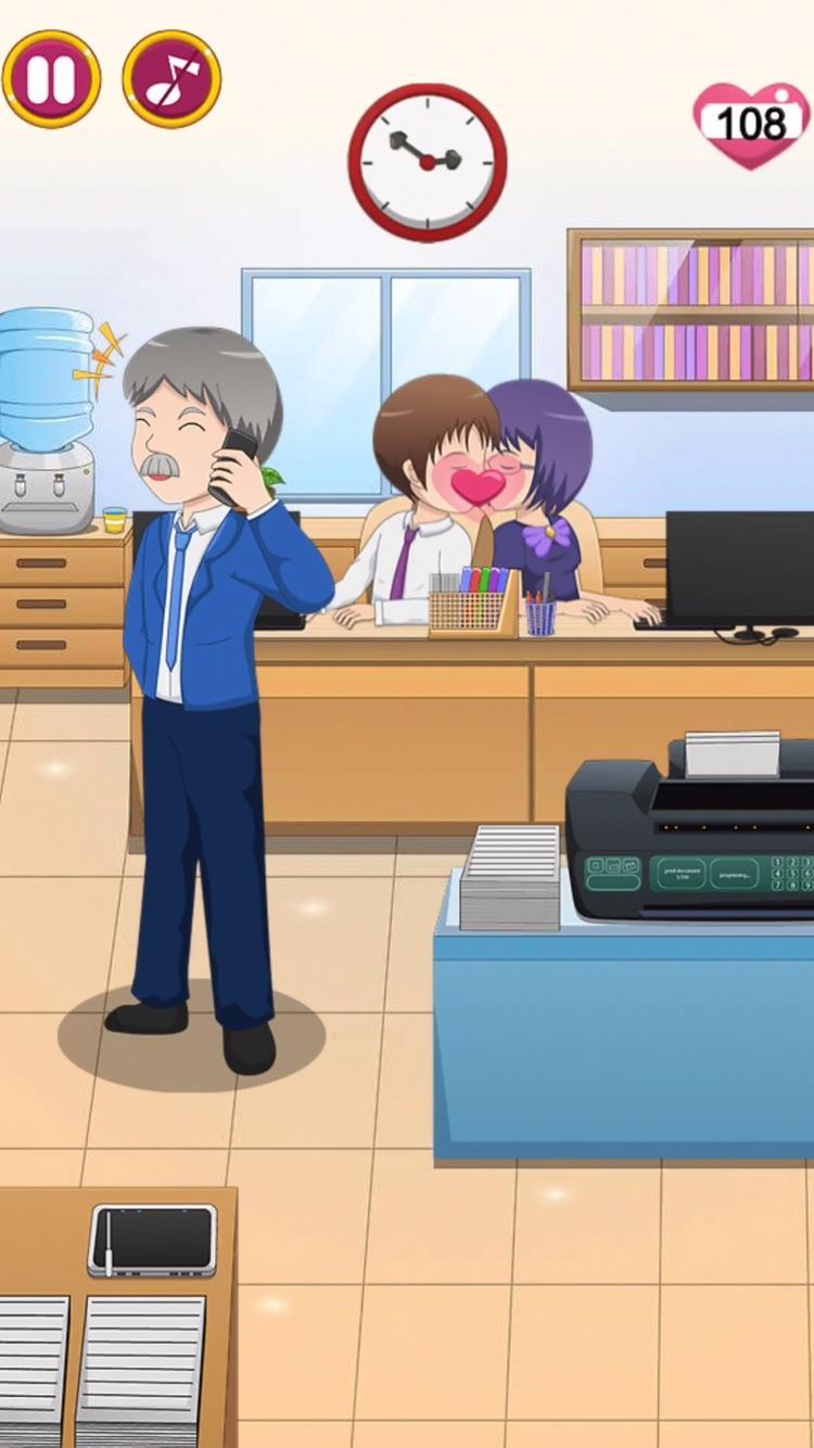 Office Love App: Kiss the Girl