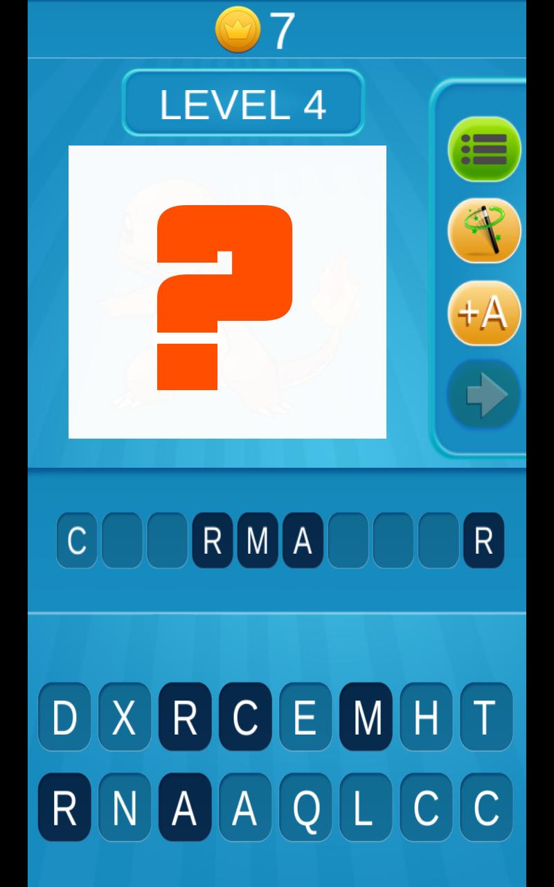 Name Quiz For Pokemon