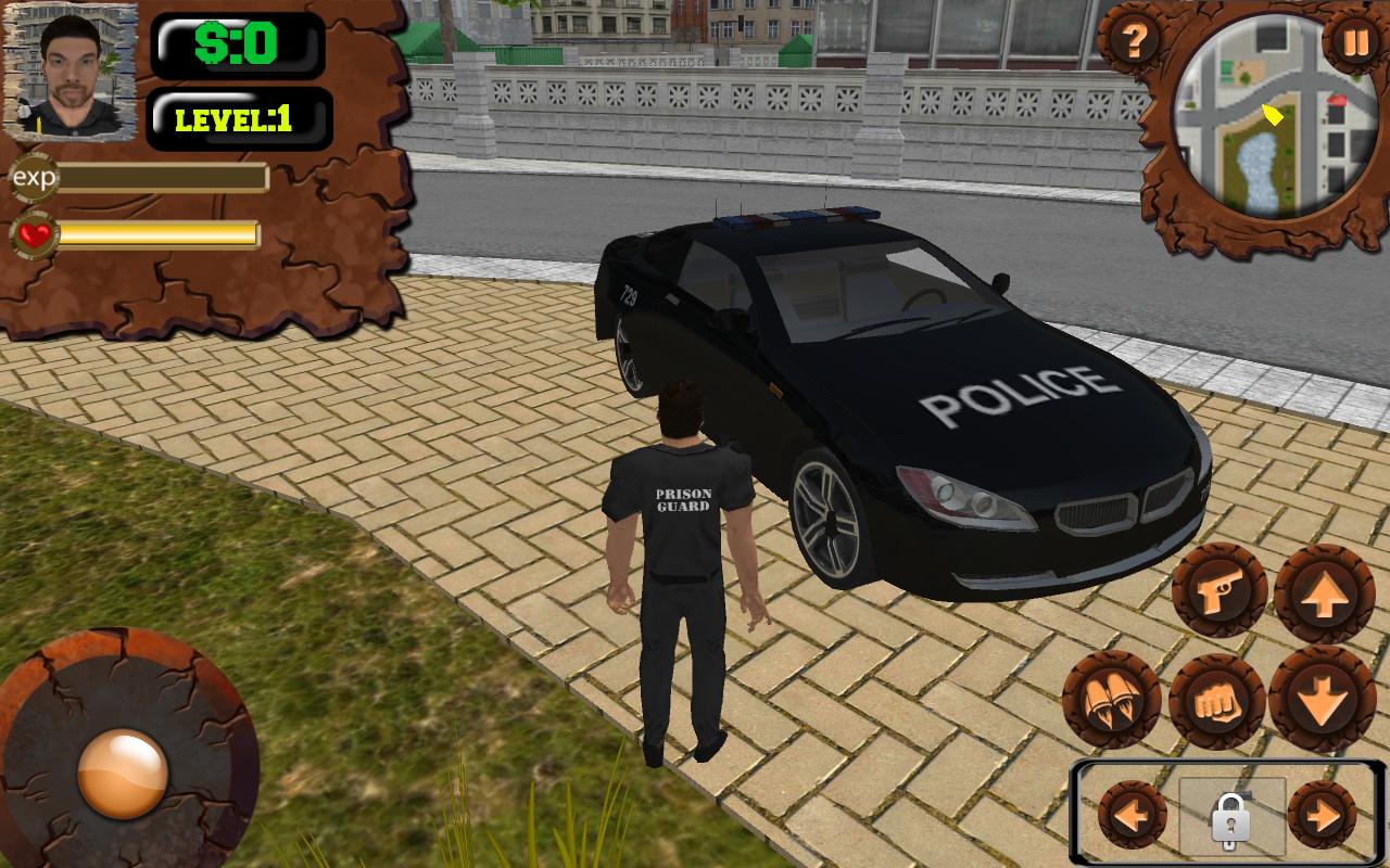 Jetpack Miami Police