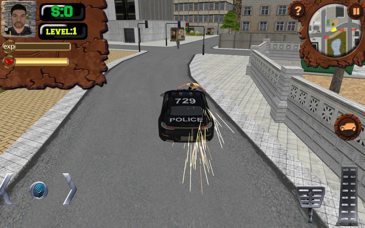 Jetpack Miami Police