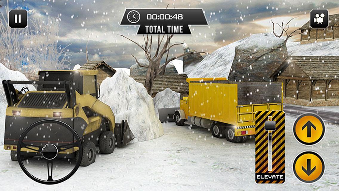 Euro Snow Dump Truck Driver