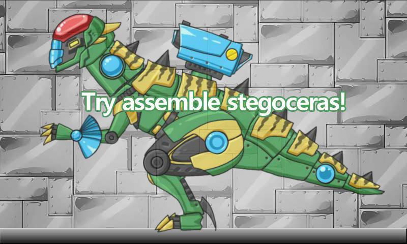 Stegoceras - Combine!Dino Robot : DinosaurGame