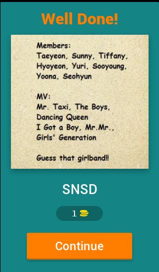 Guess Kpop Girlband 2016