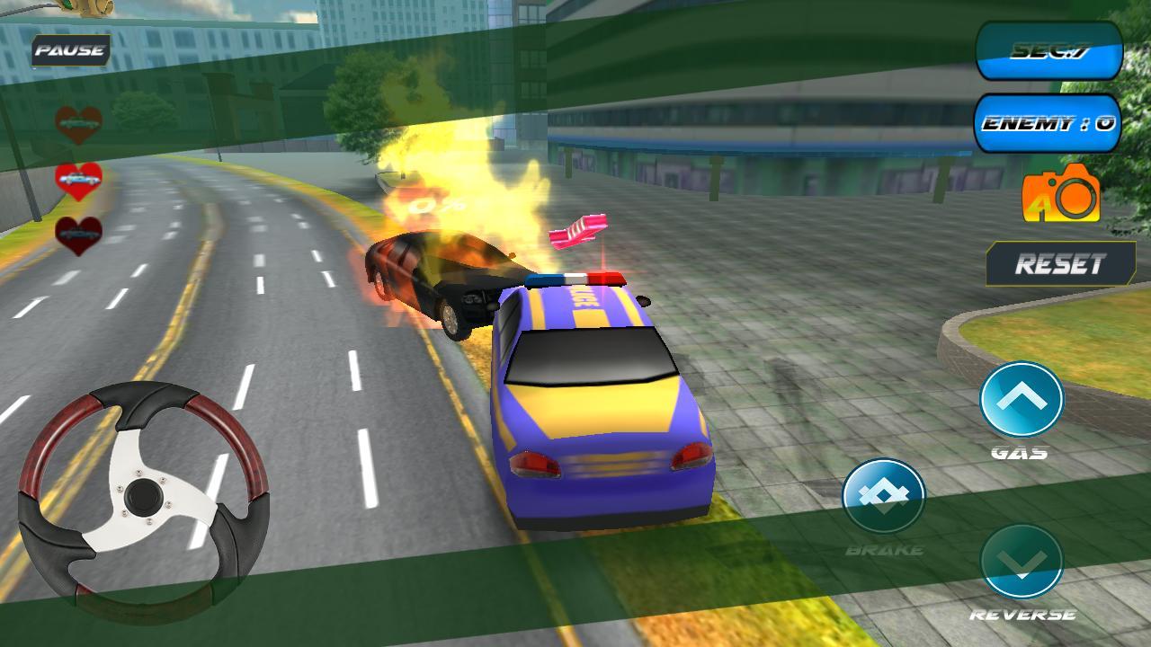 Police Car Cop Transport