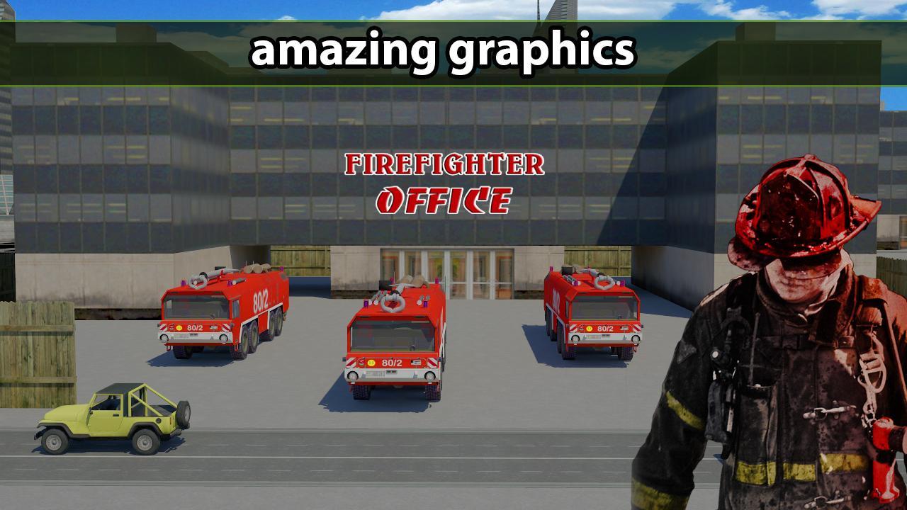 Firefighter Emergency Truck