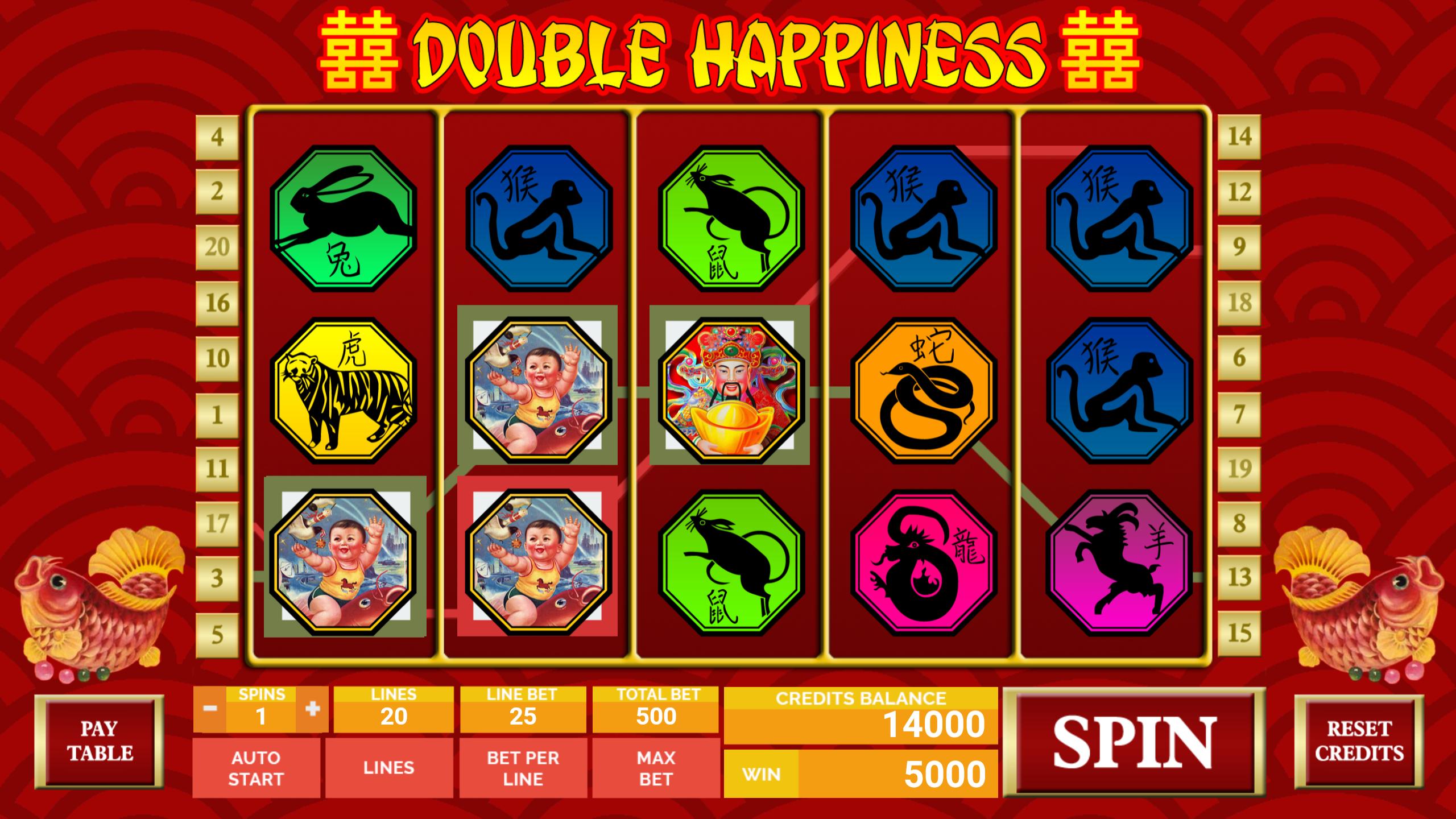 Double Happiness Slots