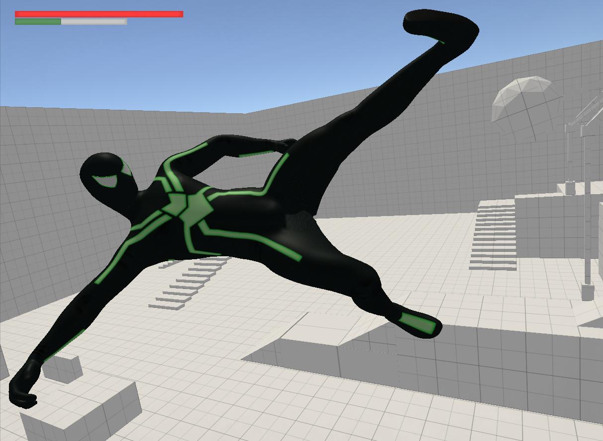 Spider Black Hero: Real Final Battle Ragdoll Fight