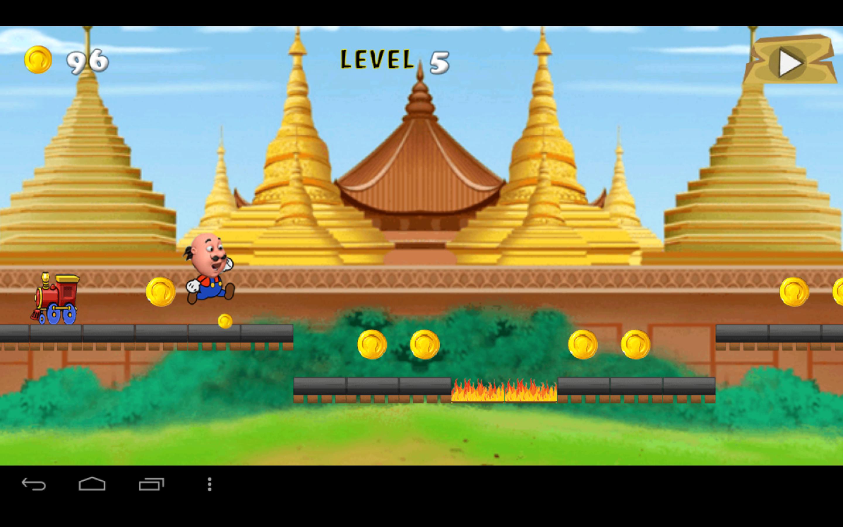 Motu Patlu Train Game