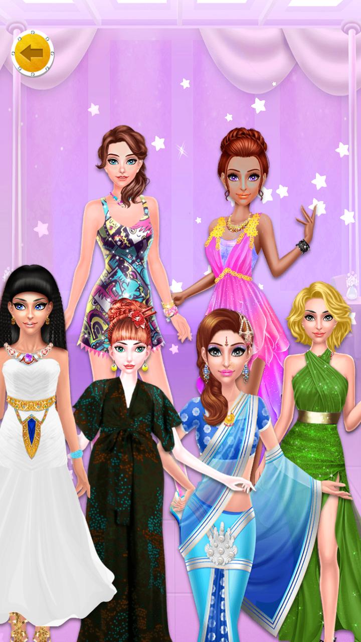 dress up games indian  and make up game for girls