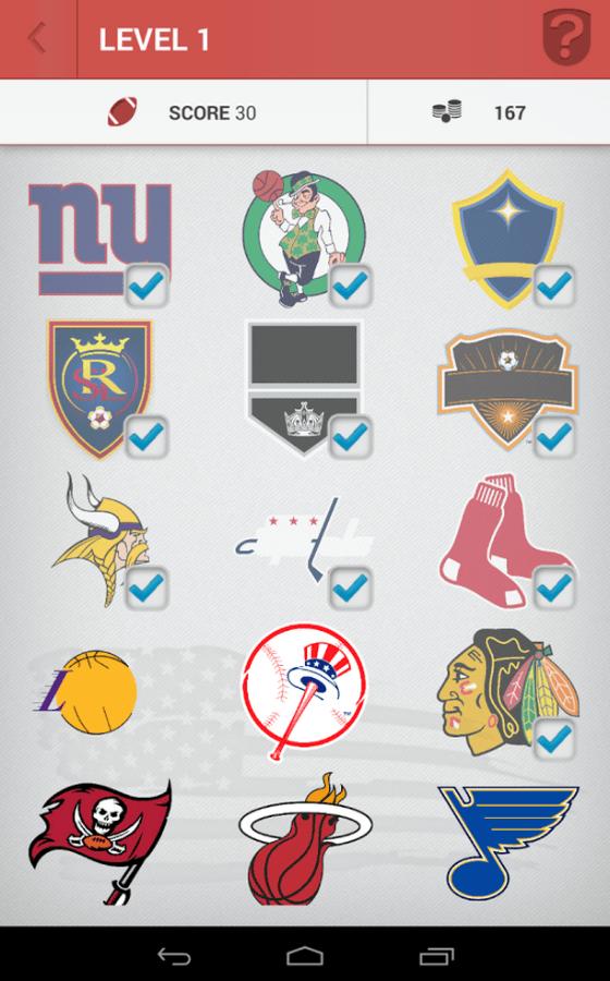 US Sports Logo game