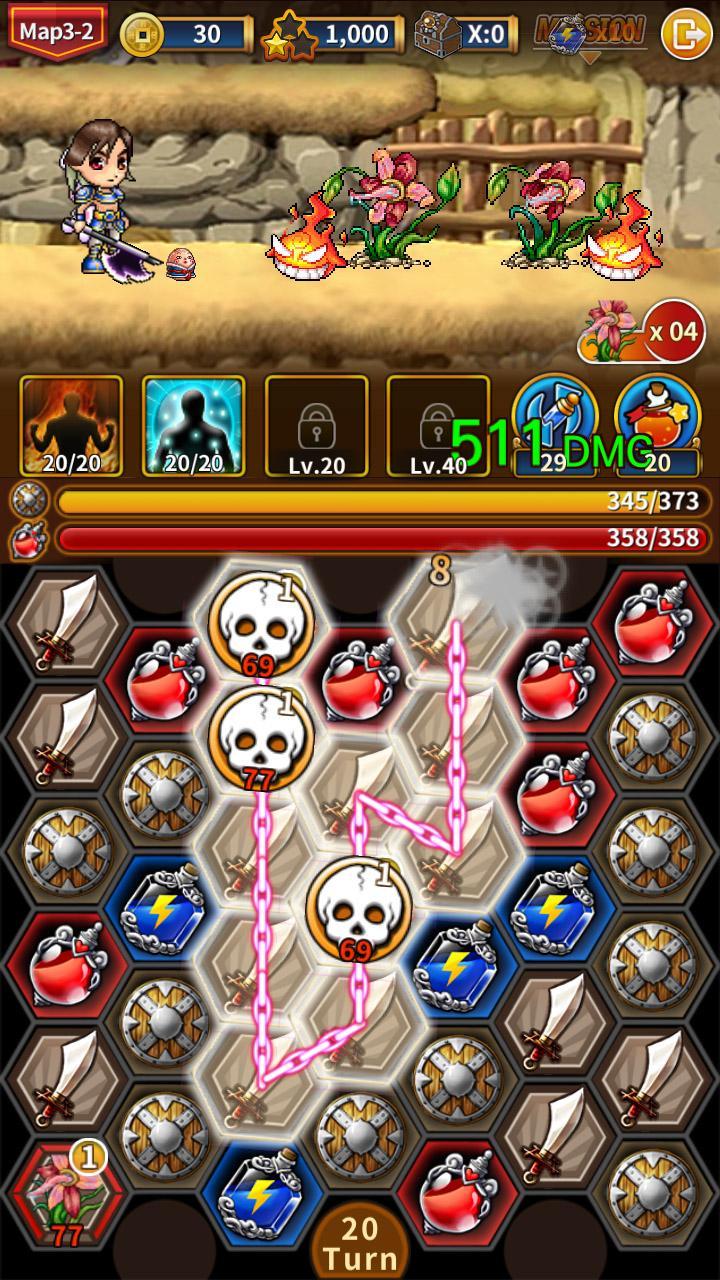 Ghost Soul Saver Puzzle RPG