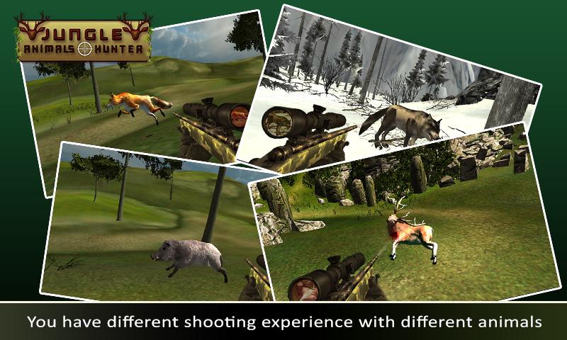 Jungle Animals Hunter 2018