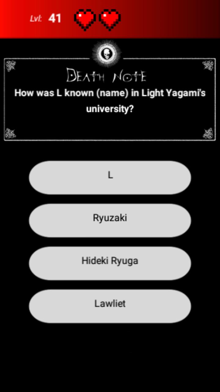 Kira Quiz