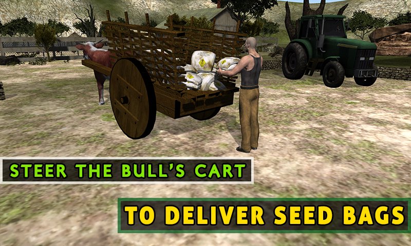 Bull Cart Farming Simulator