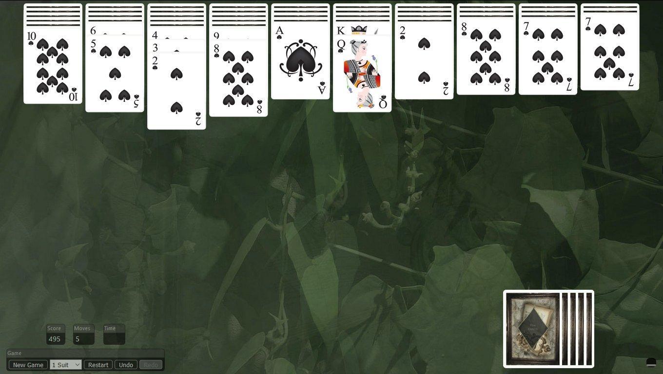 Spider solitaire - Canis 2018