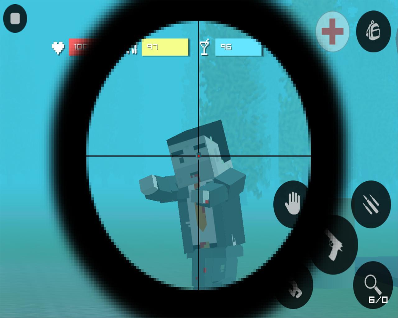 pixel Z : unturned zombie