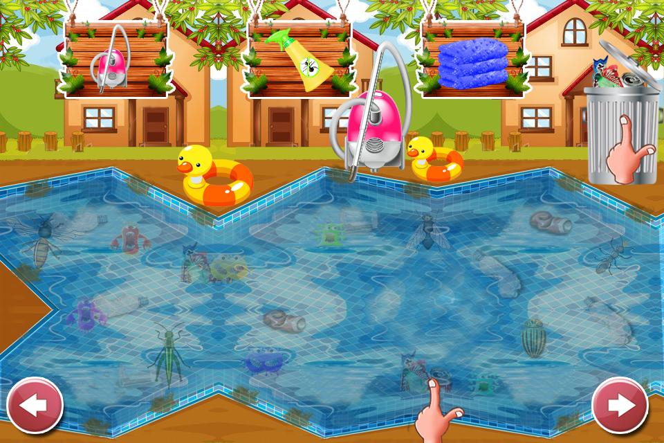 Cleaning games for girls