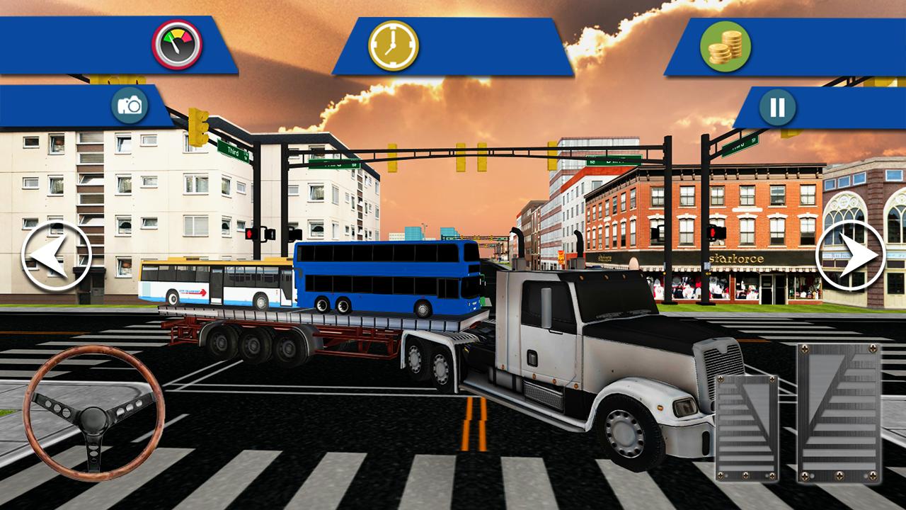 Euro Bus Transporter Simulator Truck