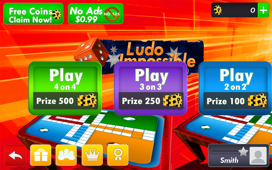 Ludo Impossible - Pachisi Game