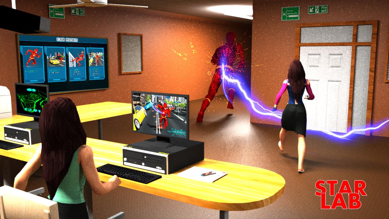 Flash Speedster hero- Superhero flash: Speed games