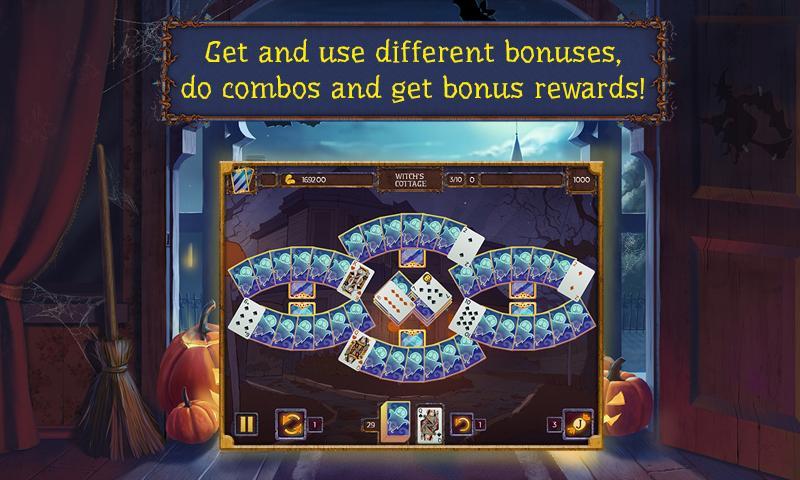 Solitaire game Halloween 2 HD