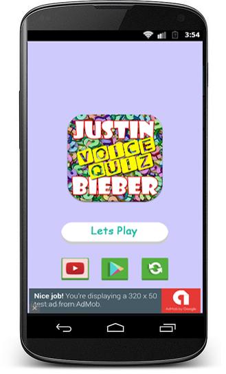 Justin Bieber songs Voice Quiz