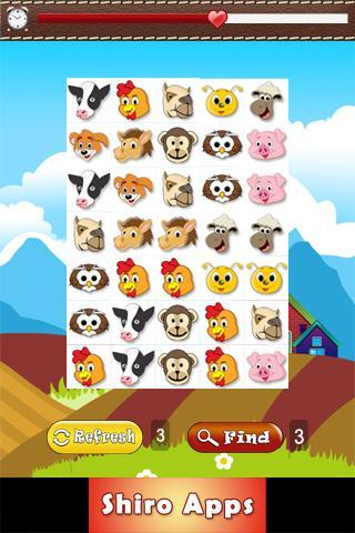 Farm Pet Animal Match for Kids