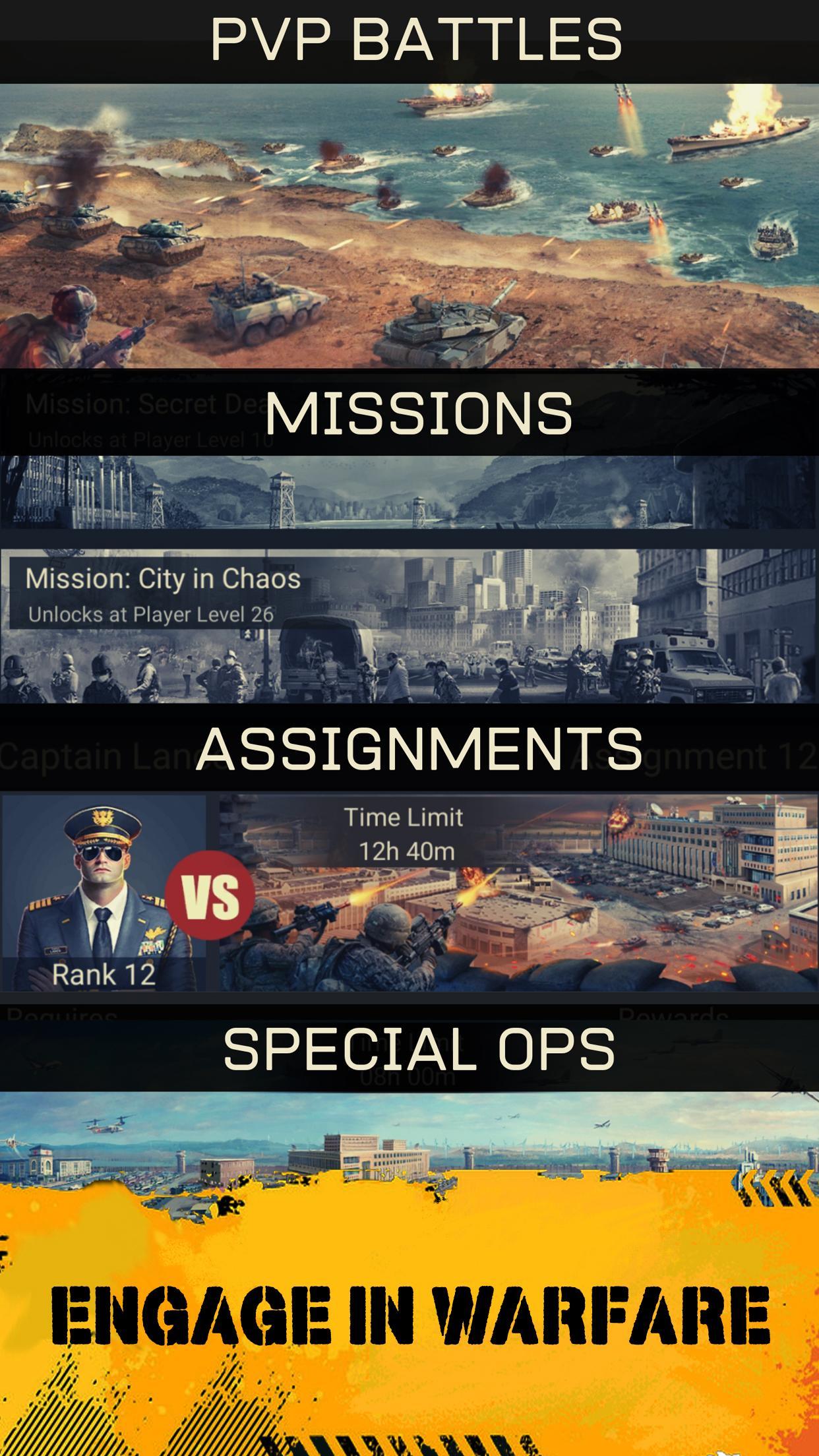 Military Strategy Game: World War Strategy Game