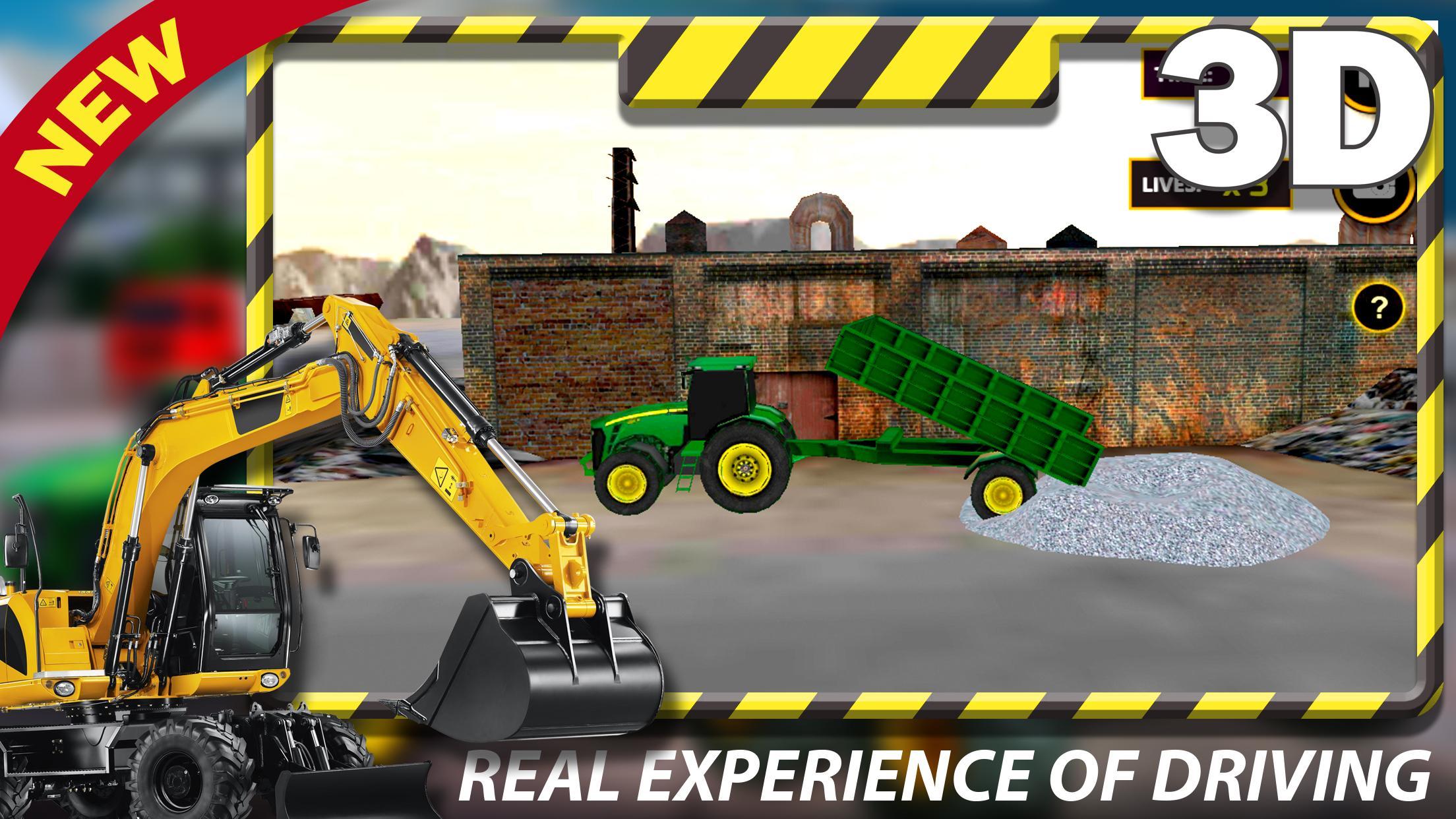 Excavator Road Builder